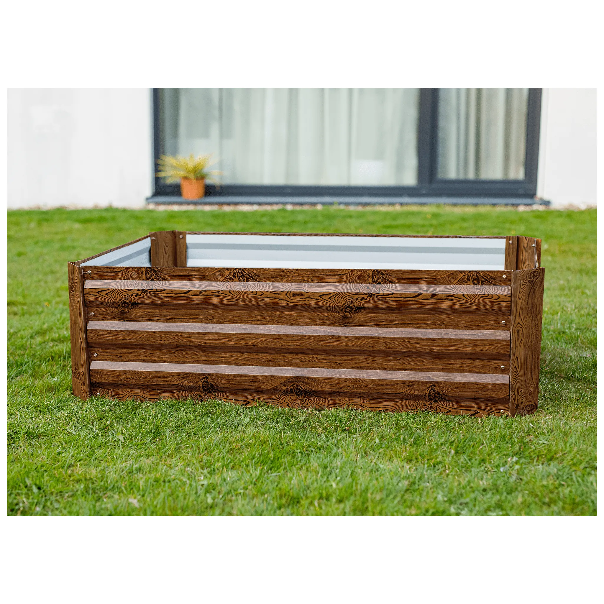 Fotografie 10 - Vyvýšený záhon Tempo Kondela Nonky Typ 5 0000306375 120 cm hnědý