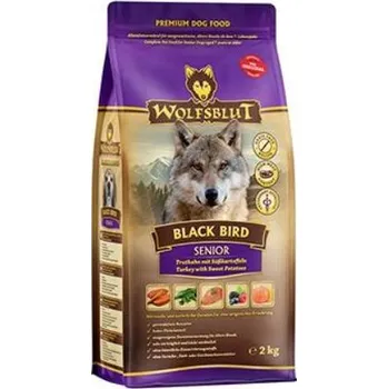Krmivo pro psa Wolfsblut Dog Senior Black Bird 2kg