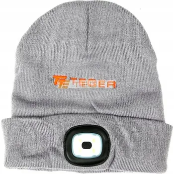 Čelovka Čelovka na čepici LED COB, nabíjení USB Teger