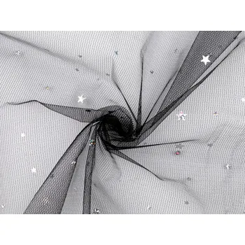 Tyl s hvězdičkami s hologramem