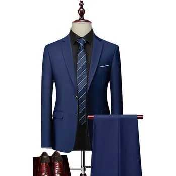 Plesový pánský oblek MC115 Velikost: 3XL, Barva (Varianta): 2v1 set zang qing