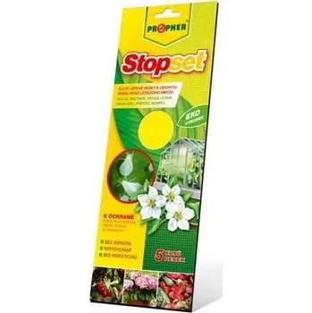 AgroBio Opava AgroBio Lepové desky k odchytu hmyzu STOP SET B žluté 25x10 cm /011033/
