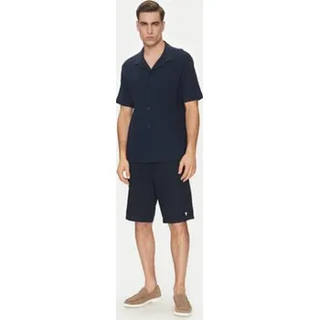 Guess Šortky z materiálu F5GD00 WH4J0 Tmavomodrá Regular Fit XXL