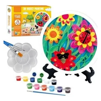 Set školních potřeb Zestaw kreatywny owady do malowania 3D