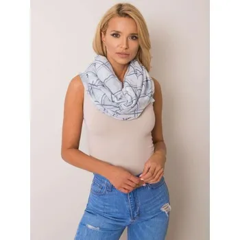 Šátek Šedý kostkovaný šátek