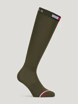 Dámské ponožky Ponožky Tommy Hilfiger Utility 35/38 olivová