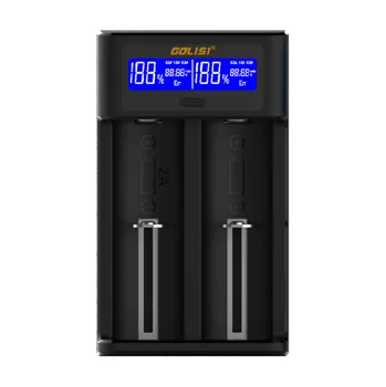 Multifunkční nabíječka baterií - Golisi I2 (Černá)