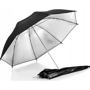 Studiový odrazný deštník stříbrný 110cm