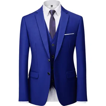 Kvalitní pánské sako pro každou příležitost akce Velikost: M, Barva (Varianta): 2 knoflíky bao lan