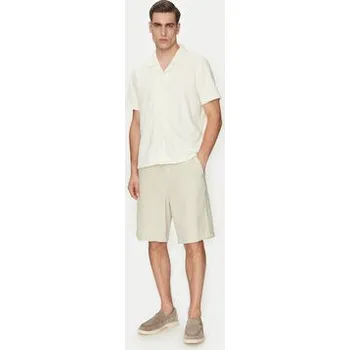 Dámské kraťasy Guess Šortky z materiálu F5GD00 WH4J0 Zelená Regular Fit S