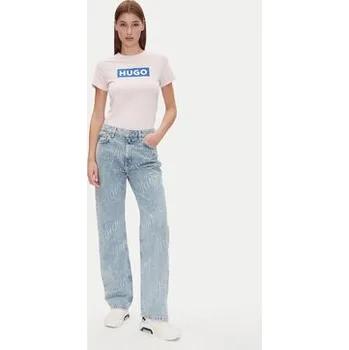 Pánské džíny HUGO Jeansy Elyah_B 50534771 Modrá Straight Fit 27_32