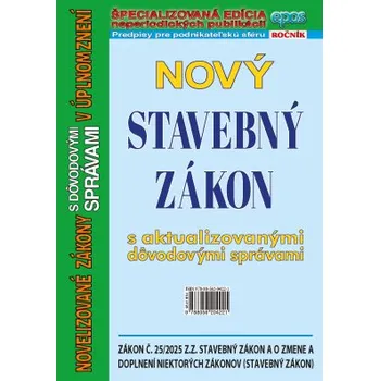 NOVÝ STAVEBNÝ zákon