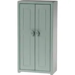Dřevěná šatní skříň pro myšky Maileg Soft Blue