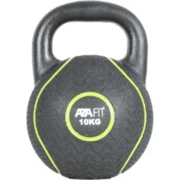 Kettlebell AZAFIT 10 kg S gumovým povrchem