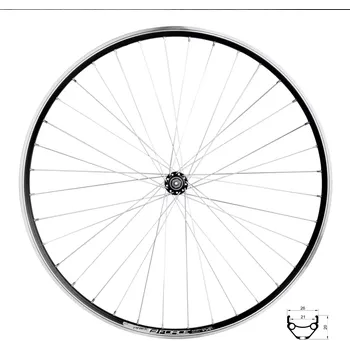 Zapletené kolo kolo přední FORCE PRIME 622x21,náb.F80402 RÚ,36d