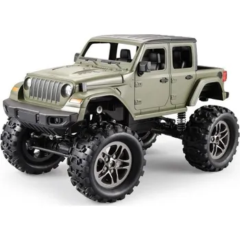 RC model auta RC Crawler Jeep Wrangler Pickup 2,4 GHz Zelená RTR 1:14