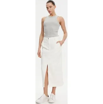 Dámská sukně French Connection Džínová sukně 73DZ0 Écru Regular Fit 10