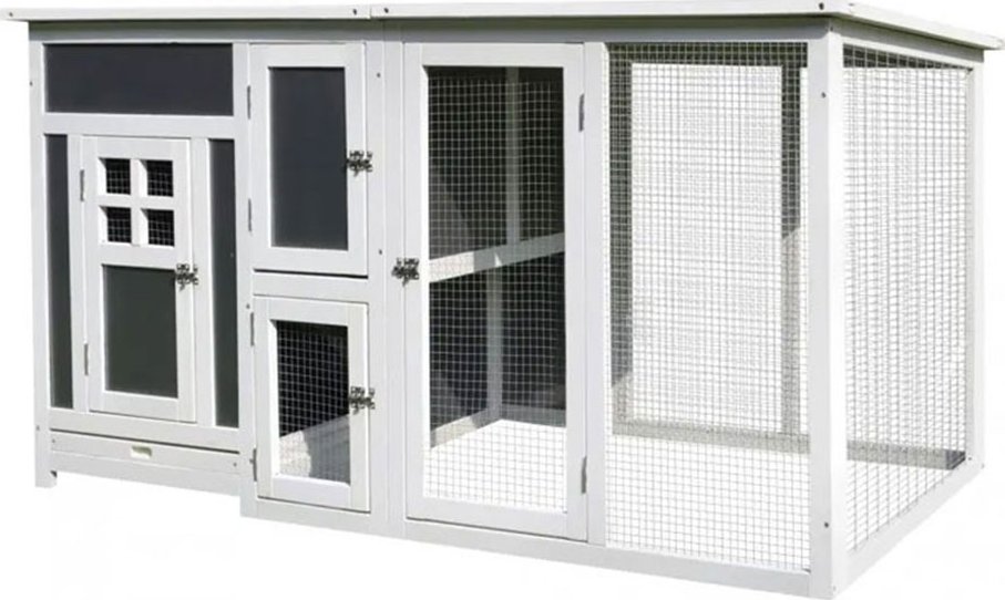 Kurník pro slepice PAWHUT D51-104