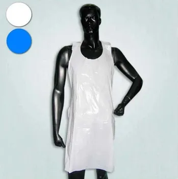 PD-APRONPE Zástěra HDPE jednorázová 100 ks bílá 1157