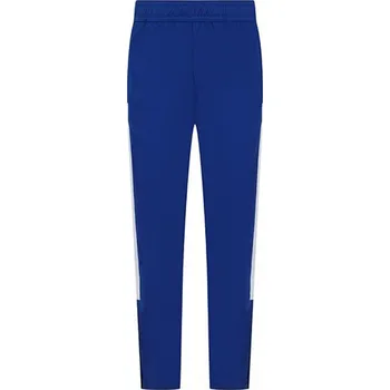 Finden+Hales Sportovní tepláky s kontrastními bočními díly a zipy nad kotníky Barva: modrá - bílá, Velikost: XS FH881