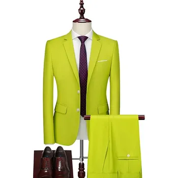 Pánský oblek Plesový pánský oblek MC114 Velikost: 3XL, Barva (Varianta): 2v1 set Cao Lv