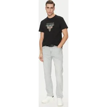 Pánské tričko Guess T-Shirt 173007 Černá Classic Fit M
