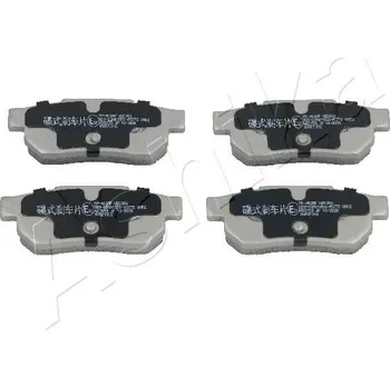 Brzdová destička Sada brzdových destiček, kotoučová brzda ASHIKA 51-04-402