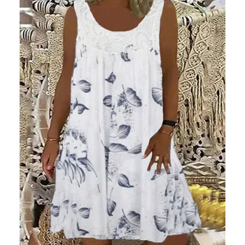 Dámské šaty Sportovní šaty na léto BR157 Barva: Bílá, Velikost: XL