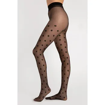 Dámská móda Silonkové punčocháče Fiore Spring 20 DEN G6105 Barva: Černá, Velikost: 3-M