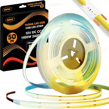 BERGE LED pásek COB Neon CCT 24V - 608D - 22W/m - IP20 - 50m