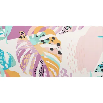 Obraz Dekorativní Podložka na stůl s potiskem Abstraktní listy 90x45 cm