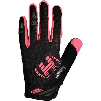 cyklistický dres Rukavice HAVEN DEMO NEO LONG černo/růžové L