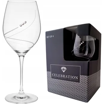 Sklenice Skleničky na likér, skleničky na bílé víno, skleničky červené víno, skleničky na vodu, koktejlové skleničky , Celebration poháry 34799 bezbarvé 470ml 4 ks