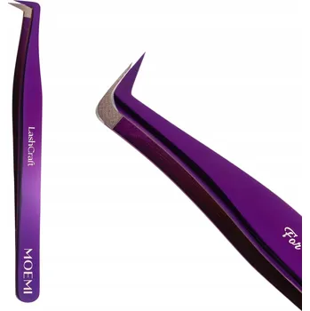 Kosmetická pinzeta Moemi LashCraft Pinzeta na Řasy pro Techniky Natřásání, Škrábání a Překládání