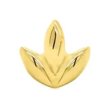 Piercing Junipurr jewelry Junipurr jewelry Bezzávitová koncovka piercingu ze 14 kt zlata 585/1000 Dr. Bloom Barva produktu: Žluté zlato