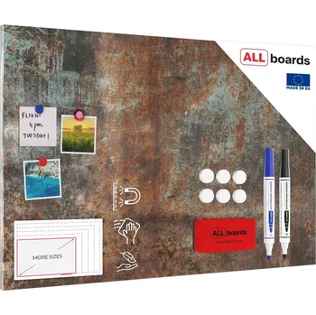 Obraz Kovový obraz koroze 90 x 60 ALLboards METAL MB96_00007