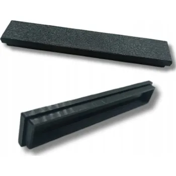 Příslušenství pro LED osvětlení Záslepka profilu 120x20x1,7 mm černá | Záslepka pro profily