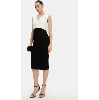 Dámské šaty DKNY Koktejlové šaty DD4KWD80 Černá Slim Fit 4