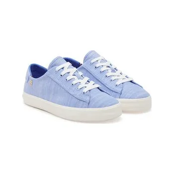 Dámské tenisky Tommy Hilfiger Sneakersy Vulc Sneaker Chambrey FW0FW08561 Modrá 36