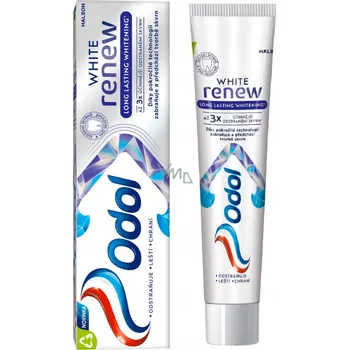 zubní pasta Odol White Renew Long Lasting Whitening zubní pasta s fluoridem 75 ml