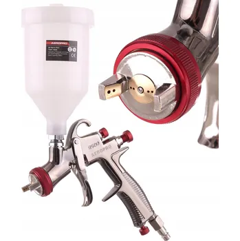 Stříkací pistole Stříkací pistole LVLP tryska 1,4 mm AEROPRO nádobka 600 ml