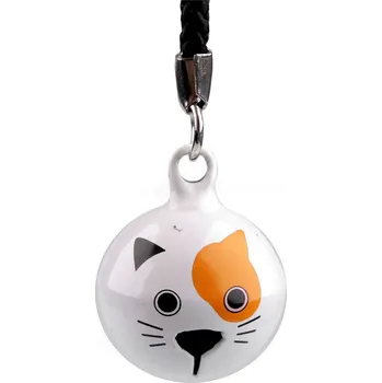 Přívěsek na klíče rolnička tučňák, panda, smajlík, myš, opice