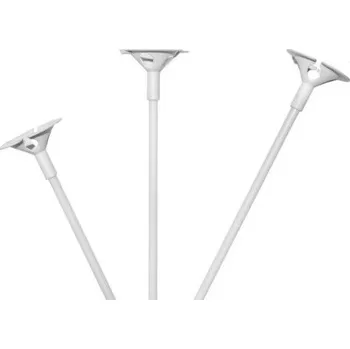 Balónek EKO Tyčky s košíčky na balónky s papírovou zátkou bílé 10 ks