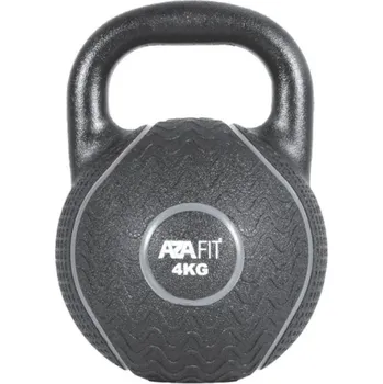 Kettlebell AZAFIT 4 kg S gumovým povrchem