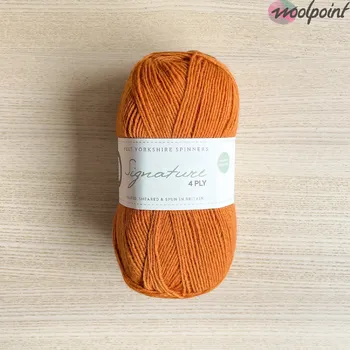 Příze West Yorkshire Spinners Signature 4 Ply Barva: Amber 1004