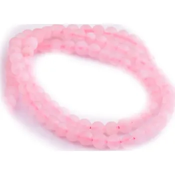 Drahý kámen Růženín matný 4mm