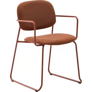 Jídelní židle Terakotově červená jídelní židle Kave Home Meli II.