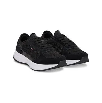 Dámská obuv Tommy Hilfiger Sneakersy Sporty Runner FW0FW08644 Černá 37