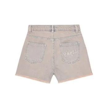 Dámské kraťasy Guess Džínové šortky J5GD00 D5NI0 Růžová Regular Fit 7Y