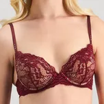 Pleasure State My Fit - My Fit Lace podprsenka super push-up vyztužená windsor wine 75D 86-4053